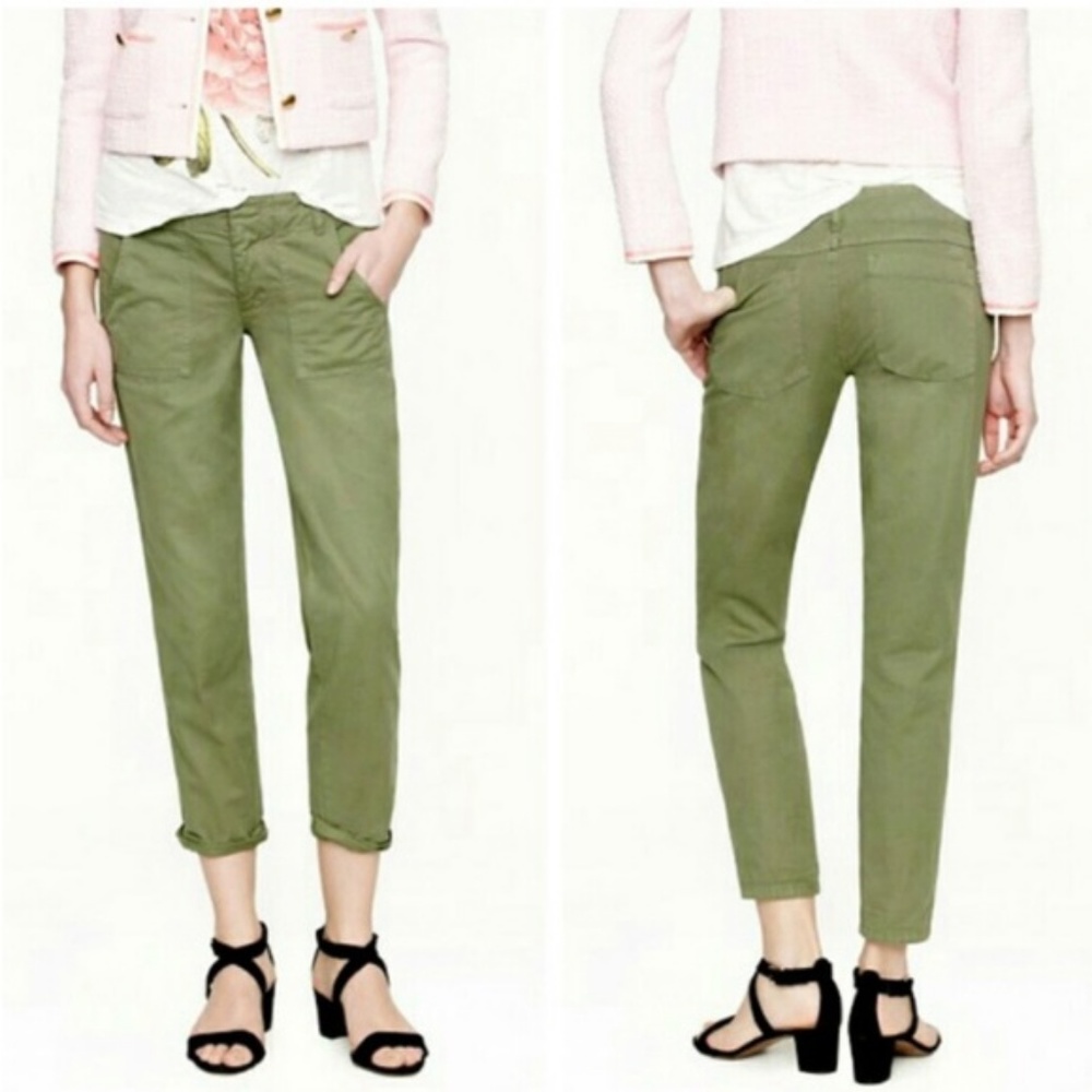 J. Crew Cargo Scout Chino Green